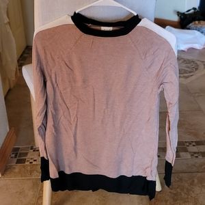 A New Day Color block lightweight sweater size xs